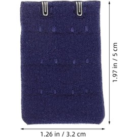 MAGICLULU Extensores De Sujetador Para Mujer 20 Piezas Con 3 Y 2 Botones Hebillas De Extensión De Colores Para Ropa Interior Cómoda Y Ajuste Fácil
