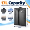 17L Vacuum Compression Storage Bag for Travel – Reusable Waterproof