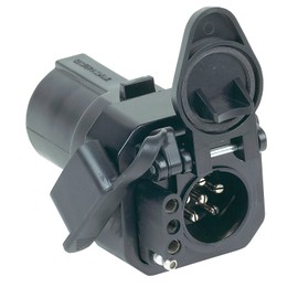 Hopkins 7 Way to 6 Pin and 4 Flat Multi-Tow Adapter