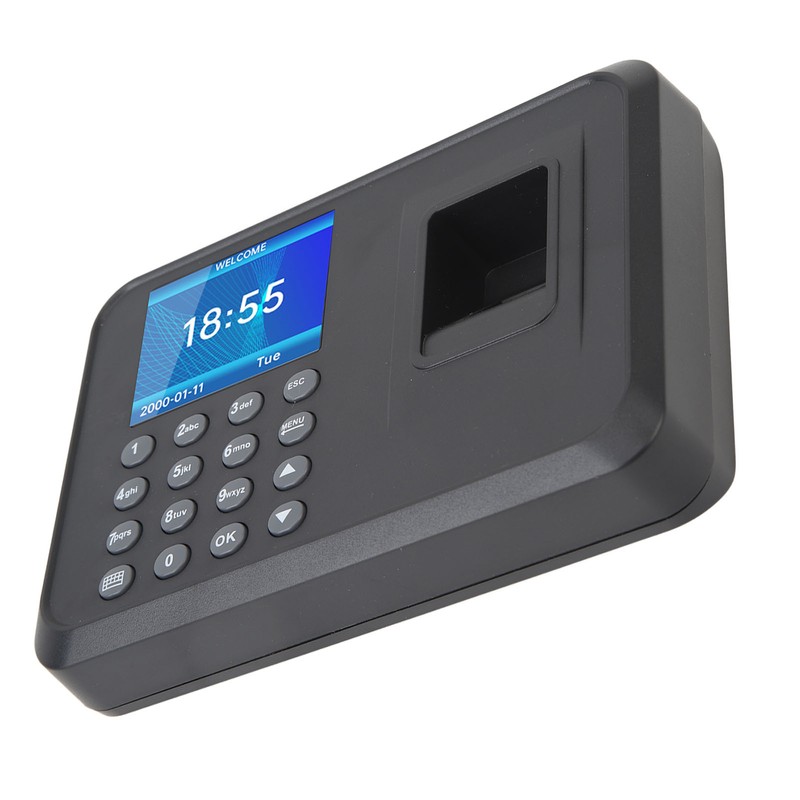 Fingerprint Attendance Machine Efficient Management Employee Checking in Recorder 100‑240V