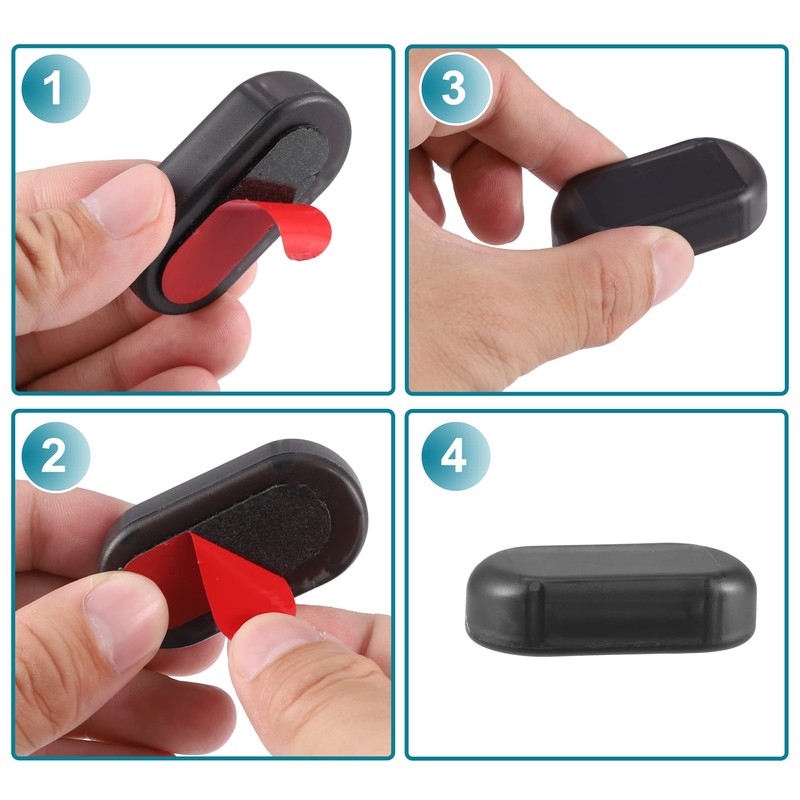 X AUTOHAUX Car Alarm Light LED Flashing Flash Anti Theft