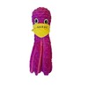 L - SHADZ Interactive Plush Octopus Dog Toy with Squeaker