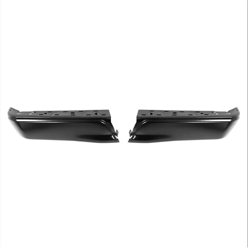 Rear Bumper End Caps Cover Face Bar with Sensor Hole