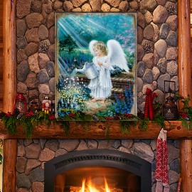 Designocracy An Angel's Gift Wooden Wall Art by D. Gelsinger - 95661B-9708-12