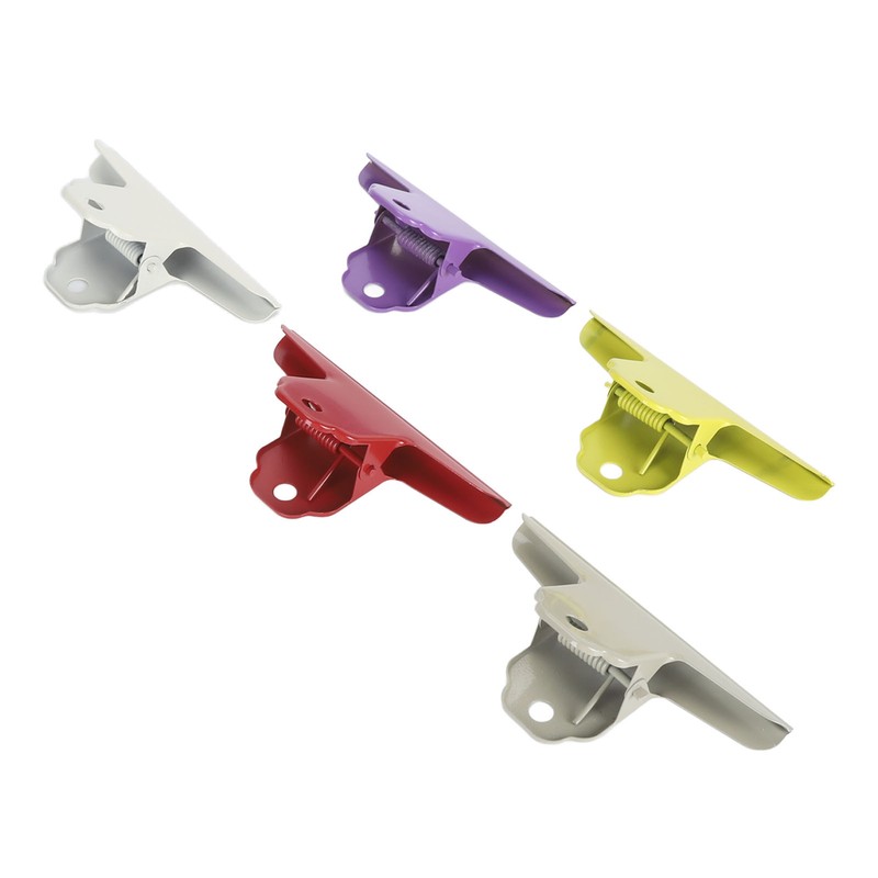 5pcs Colorful Metal Bull Hinge Clips Wall Hanging Heavy Duty