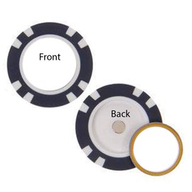 Team Golf Collegiate Collegiate Ball Marker and Poker Chip, Georgia Tech