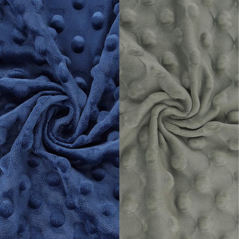 BlueSnail Ultra Soft Minky Dot Changing Pad Cover 2 Pack
