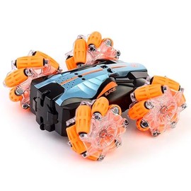 Suprills Flips Kids Toys Stunt Racing Gravity Sensor RC Car - 360° Rotation Remote Control for 6 7 8 9 Year Old Boy Gifts, Boys Toys Age 6 7 8 9 Hand Gesture & Sensing Control, for Children