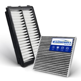 Cabin Engine Air Filter Kit for 2022-25 Tucson/Santa Cruz, 2021-25 Santa Fe, 2020-25 Sonata, 2021-25 K5/Sorento, 2023-25 Sportage