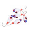 5 Pcs Winter Ice Fishing Jigs Kit Hooks Lures for