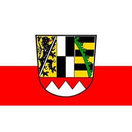 Flag Upper Franken State Flag / Country Flag / Hoisting Flag with Eyelets 150 x 90 cm Good Quality