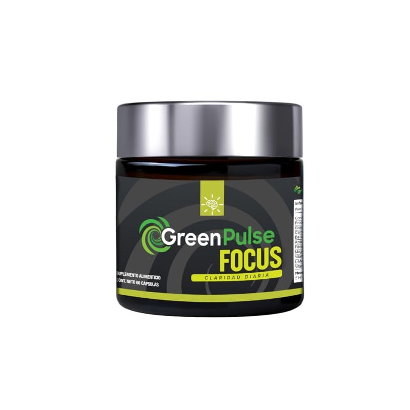 Focus Suplemento Nutricional Claridad y Enfoque | L-Teanina, Bacopa, Rhodiola,
