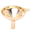5 Pcs Funnel Set Stainless Steel Gold Plating Wide Mouth