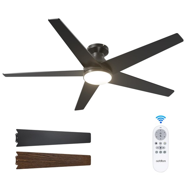 addlon Ceiling Fans with Lights, 52 inch Low Profile Ceiling