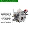 Carburetor Compatible with Craftsman B215 200mpf/430cfm 25cc 2-Cycle Gas Leaf