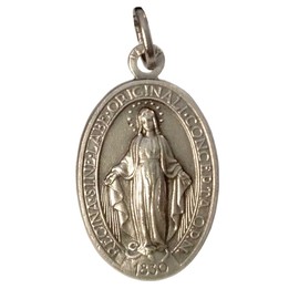 THE MIRACULOUS MEDAL - THE ORIGINAL ONE - 100% MADE IN ITALY - THE PATRON SAINTS MEDALS