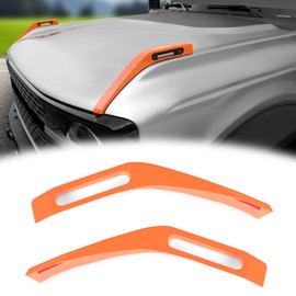 Trim Cover Exterior for Ford Bronco 2021-2026 2/4-Door 2PCS (Orange)