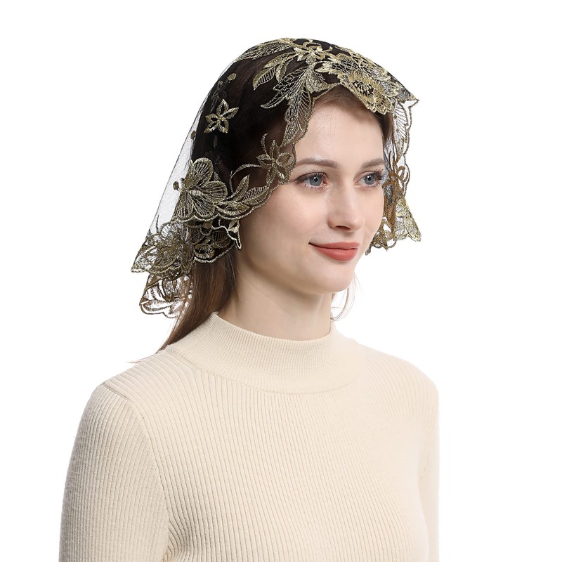 Bozidol Catholic Chapel Mantilla Veil Spanish Church Veil Lace Head