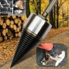 Heavy Wood Drill Bit Firewood Log Splitter U Anti-Skid Thread