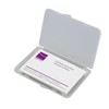 Sigel VA140 Business Card Case, transparent, for up to 25