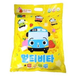 SellerHub 꼬마버스 타요 어린이 멀티 비타민 세가지맛 대용량 1000정 1개 (S47551574) Tayo the Little Bus Children's Multi-Vitamins Three Flavors Large Capacity 1000 Tablets 1 Piece (S47551574)