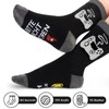 Hpbaggy Funny Socks Gift for Men, Gaming Socks with Saying