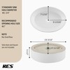 KES Bathroom Vessel Sink, White Oval Vessel Sink, Bathroom Sink