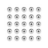 sourcing map Precision Balls 4mm Solid Chrome Steel G10 for