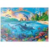 MyPuzzle Dolphins in the Ocean - Premium 100 Piece Puzzle