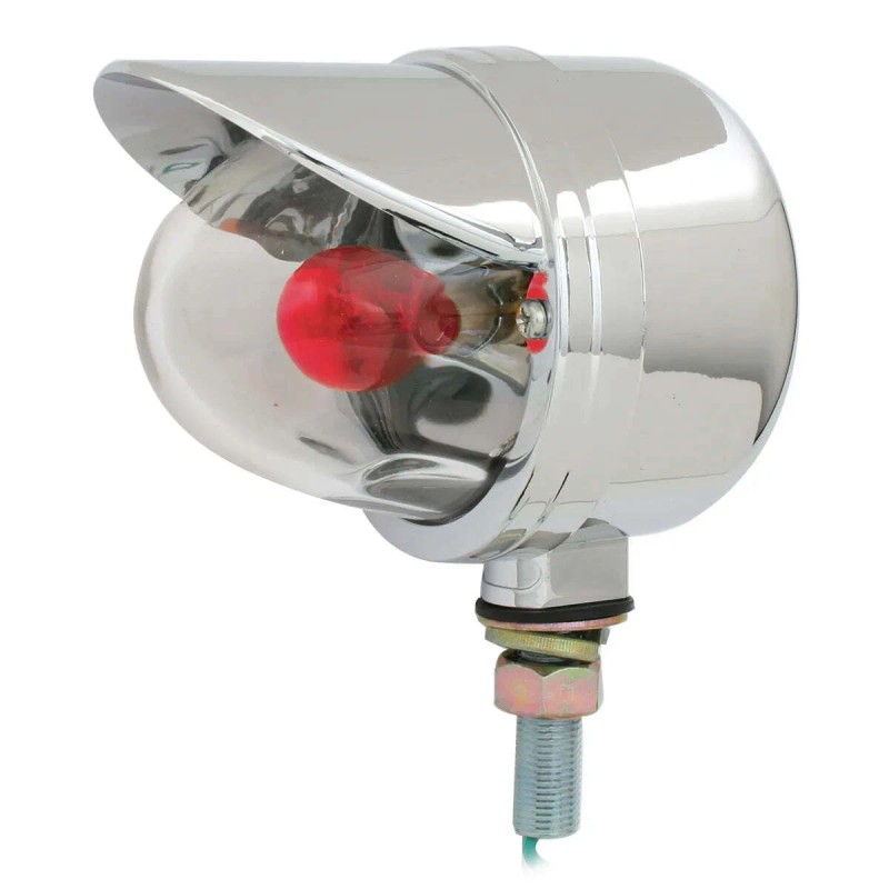 Grand general chrome plastic visor for cab marker light (FOR