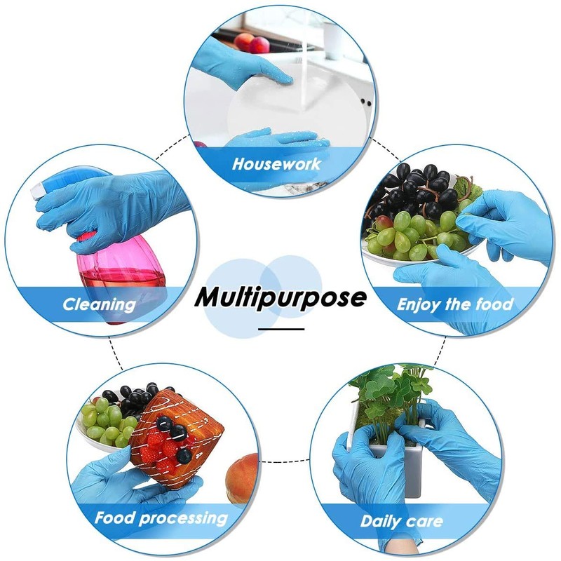 200 PCS Nitrex Nitrile Disposable Gloves MEDIUM Professional Protection Latex