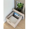 KOUBOO La Jolla Rattan Box Basket - Wicker Storage Basket
