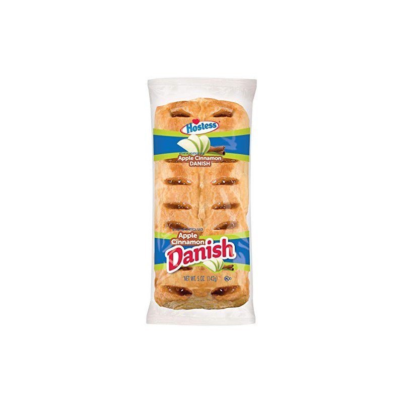 Hostess Apple Cinnamon Danish | 5 Oz | 6 Count