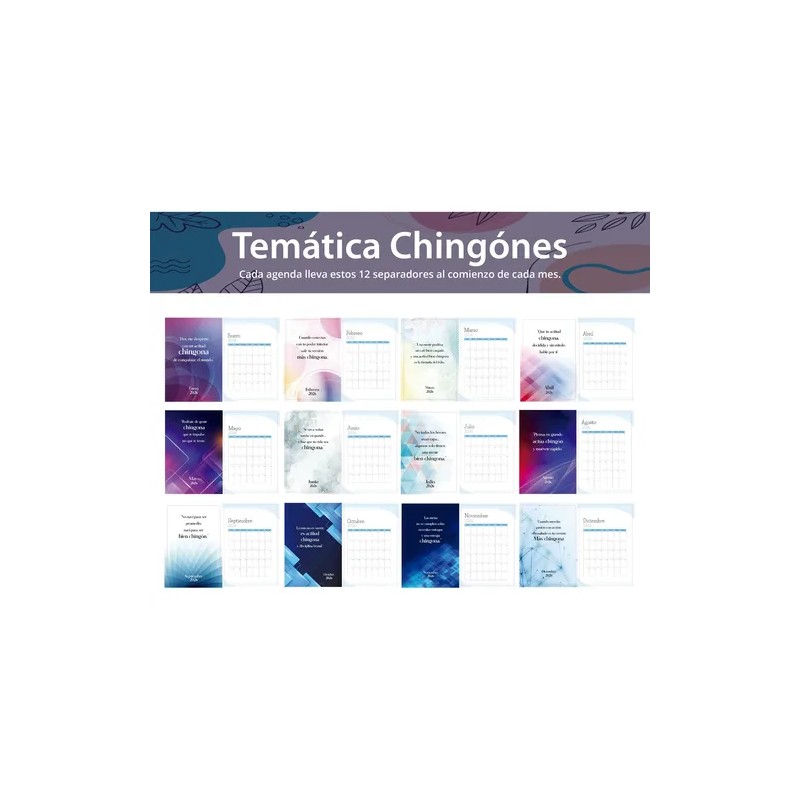 Agenda Don Chingón Con Nombre - Diaria, Metas, Hábitos Etc.