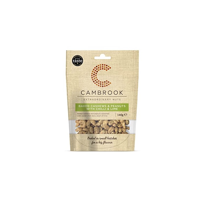Cambrook - Baked Cashews & Peanuts With Chilli & Lime,