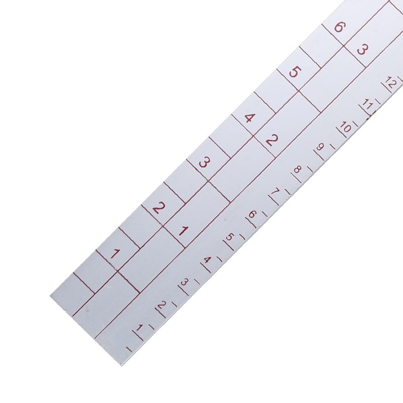 Zaagot Stainless Steel Paint Stick Car Paint Proportional Measuring Scale
