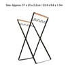 Trash Bag Holder Stand Folding Rust Resistance Plastic Recycling Bag