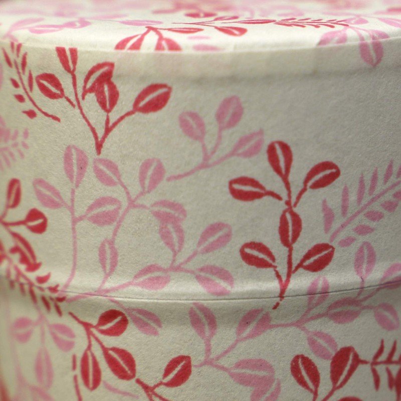 Kyoto Katsugu Washi Upholstery Tea Canister, Made in Japan [3]