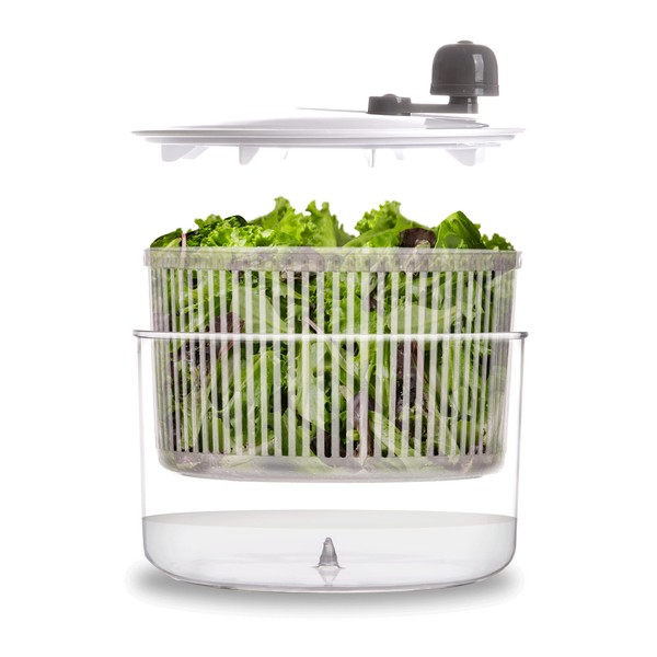 BINO | Salad Spinner - 2.75 Qt | Small Manual