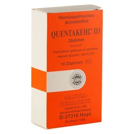 Sanum Quentakehl (D3) Suppositories x 10 Pack