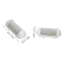 minkissy Foot File Roller Head Part Pcs Electric Foot File Roller for Dead Skin Removing Tools
