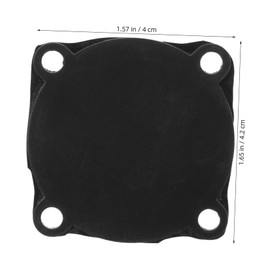 SHINEOFI 2Pcs Air Compressor Switch Pad Rubber Gaskets Durable Leak Prevention DIY Cutting Gaskets for Compressor Cylinder Head Accessories Compatible with Air Pump Cars and Inflators