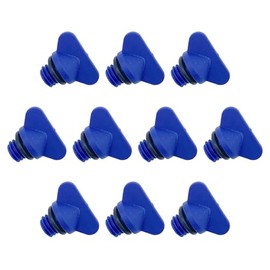 Automotive Authority LLC Mercruiser Manifold Engine Block Drain Plug Kit (Pack of 10) 22-806608A02 & 18-4226 (10)
