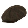Sterkowski Shelby Cap | 100% Harris Tweed Newsboy Cap for