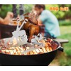 Zhiwei Motorcycle Beer Can Chicken Holder for Grill, Portable Beer