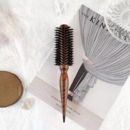 순돈모 자연목 롤 포킹 헤어브러쉬(special large) Pure Mongolian Natural Wood Roll Bristle Hair Brush (Special Large)