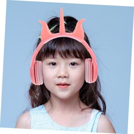 KICHOUSE Boys and Girls Headphones Luminous Children's Over Ear Headset Led Light