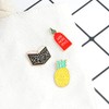 Flairs New York - Broche de solapa esmaltado hecho a