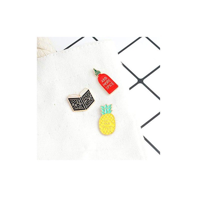 Flairs New York - Broche de solapa esmaltado hecho a