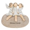 Shudehill Giftware Angel Stones Triple Forever Friends